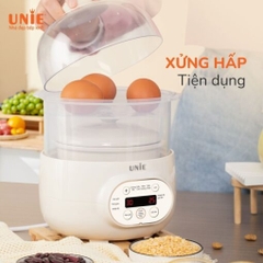 Nồi nấu chậm UNIE USC102W hẹn giờ 12 tiếng, 4 chế độ nấu tiện lợi, thố bằng gốm Ceramic cao cấp