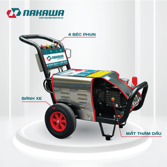 Máy phun áp lực cao công nghiệp Nakawa NK-HPC5800 (5.8Kw-380V)