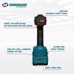 Máy siết vít pin NAKAWA NK-VM21/260PRO