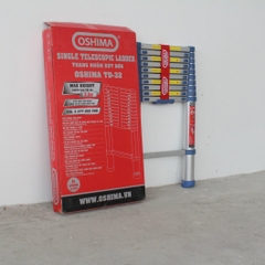 Thang nhôm xếp Oshima TD-32 Xanh đậm (rút đơn-3.2M)