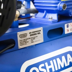 Máy nén khí OSHIMA 80L 1.5HP Xanh Điện 1 pha (có dầu, nhanh, dây đồng)