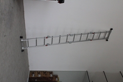 Thang nhôm xếp Oshima T4D-3 Xanh đậm (4 đoạn, 3 bậc)