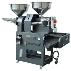 Bộ máy xát nghiền gạo Huspanda HNF680I (Motor HPN3000 - Sàng lọc sạn rung) Cối xát nghiền Inox