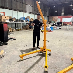 Khung Cẩu Chân V 1000kg Lắp Tời Thụt Thò