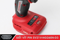 Siết vít pin lithium Oshima SV21V-NG260N-D3 (Thân Máy)