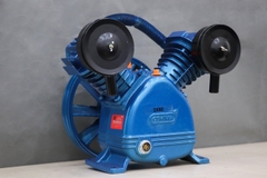 Đầu của máy nén khí OSHIMA 2x80 2.0HP~5.0HP Xanh đậm (hoạt động bằng sức kéo động cơ)
