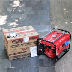 Tổ máy phát điện OSHIMA MPD-3000 3.0KW Đỏ 4 thì (chạy xăng)