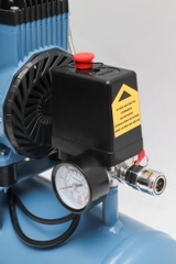 Máy nén khí Mitsukaisho 12-1.5 1.5HP Xanh dương Điện 1 pha (Không dầu,nhanh,dây đồng)