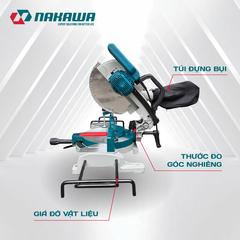 Máy cắt nhôm NAKAWA NK-MS255T