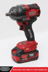 Mở bu lông pin lithium Oshima MBL21V-NG1000N-D3 (Thân Máy)