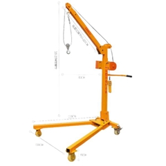 Khung Cẩu Chân V 1000kg Lắp Tời Thụt Thò