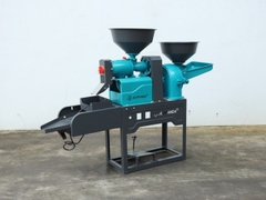 Khung, cối xát nghiền gạo Huspanda HNF-4B (Pulley đảo chiều - Không Motor - Không sàng lọc sạn rung)