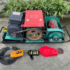 Máy Tời Điện Xây Dựng Tốc Nhanh Minh Long 50m/p