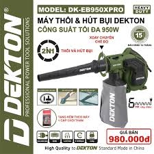Máy thổi & hút bụi Dekton DK-EB950XPRO 950W