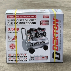 Máy nén khí không dầu 50L 3.5HP Dekton DK-AC3950PROMAX (bình nhôm)