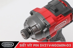 Siết vít pin lithium Oshima SV21V-NG260N-D3 (Thân Máy)