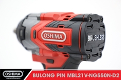 Mở bu lông pin lithium Oshima MBL21V-NG550N-D2 (Thân máy)