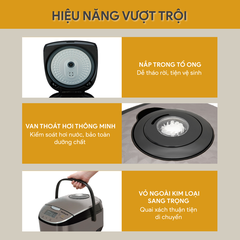 Nồi Cơm Điện Tử BlueStone RCB-5938 1.8 Lít 860W