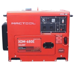 Máy Phát Điện Chạy Dầu 5Kw Mactool XDM-680E 220V
