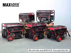 Máy Phát Điện Chạy Xăng 3Kw Maxlock MS3500ES Đề