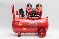 Máy nén khí Oshima 40-3.0 3.0HP Đỏ Điện 1 pha (Không dầu,nhanh,dây đồng)