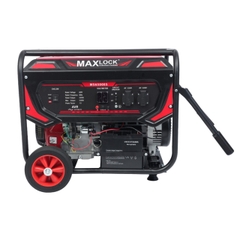 Máy phát điện chạy xăng Maxlock MS6500ES(Tay nâng đẩy và bánh xe)(5.0KW - Đề nổ)