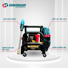 Máy phun áp lực cao NAKAWA NK-MP3000PLUS 3000W