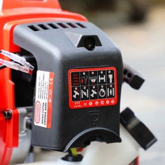 Máy cắt cỏ OSHIMA 568D 2.3kW Đỏ-đen 2 thì (rời, chết)
