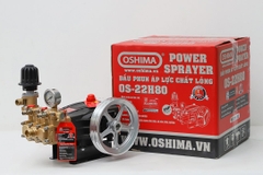 Đầu phun áp lực chất lỏng OSHIMA OS-22H80 3.0HP Đen (hoạt động bằng sức kéo động cơ) (thân gân)