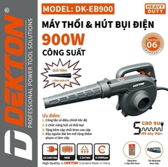 Máy Thổi Và Hút Bụi điện DEKTON DK-EB900
