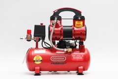 Máy nén khí Oshima 12-1.5 1.5HP Đỏ Điện 1 pha (Không dầu,nhanh,dây đồng)