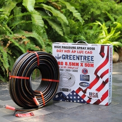 Ống nhựa PVC GREENTREE Pro 8.5mm x 50m Đen