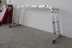 Thang nhôm xếp Oshima T4D-3 Xanh đậm (4 đoạn, 3 bậc)