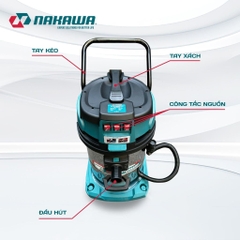Máy hút bụi công nghiệp NAKAWA NK-VC5180 (5Kw-80L)
