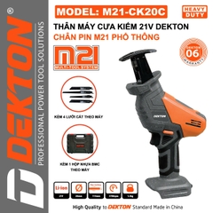 Máy Cưa Kiếm Pin 21V Dekton M21-CK20C