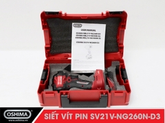 Siết vít pin lithium Oshima SV21V-NG260N-D3 (Thân Máy)