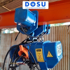 Pa lăng xích điện DOSU KKBB02-02 380V 2 tấn di chuyển
