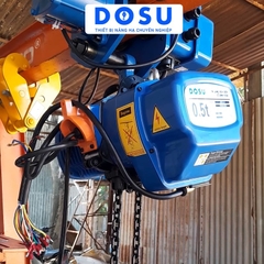 Pa lăng xích điện DOSU KKBB0.5-01 380V 0.5 tấn di chuyển