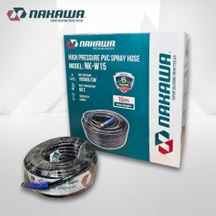Dây phun áp lực cao NAKAWA NK-W (các kích thước 10, 15, 20, 50m)