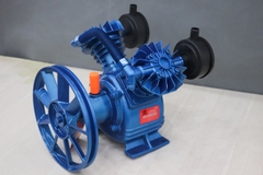 Đầu của máy nén khí OSHIMA 2x51 1/2HP~1HP Xanh đậm (hoạt động bằng sức kéo động cơ)