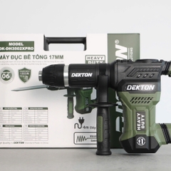 Máy đục Bê Tông 17mm Dekton DK-DH3502XPRO - 1500W Công Suất Lớn
