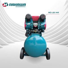Máy nén khí không dầu, tốc nhanh, siêu êm NAKAWA NK-36H48L - 48 lít