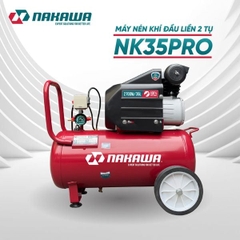 Máy Nén Khí đầu liền 2 tụ NAKAWA NK35PRO