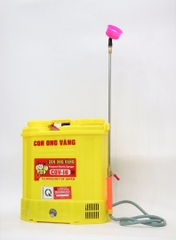 Máy phun thuốc trừ sâu, côn trùng điện Con Ong Vàng COV-16-ắc quy Vàng 12V8Ah