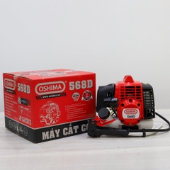 Máy cắt cỏ OSHIMA 568D 2.3kW Đỏ-đen 2 thì (rời, chết)