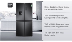 Tủ lạnh Samsung Inverter 488 lít RF48A4010B4/SV