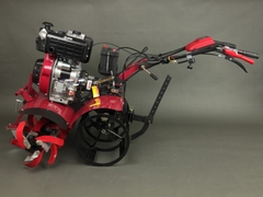 Máy xới đất 2 cầu trước Huspanda HCT186DE (Động cơ dầu 186FA- Estart)
