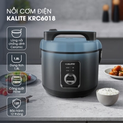 Nồi cơm điện KALITE KRC6018 700W chống dính dung tích 1,8L