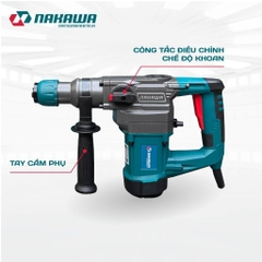 Máy khoan đục 3 chức năng 17mm NAKAWA NK-26A 1400W