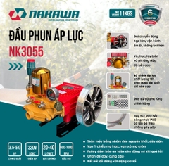 Đầu phun áp lực NAKAWA NK3055 (3.5 – 5.0HP)